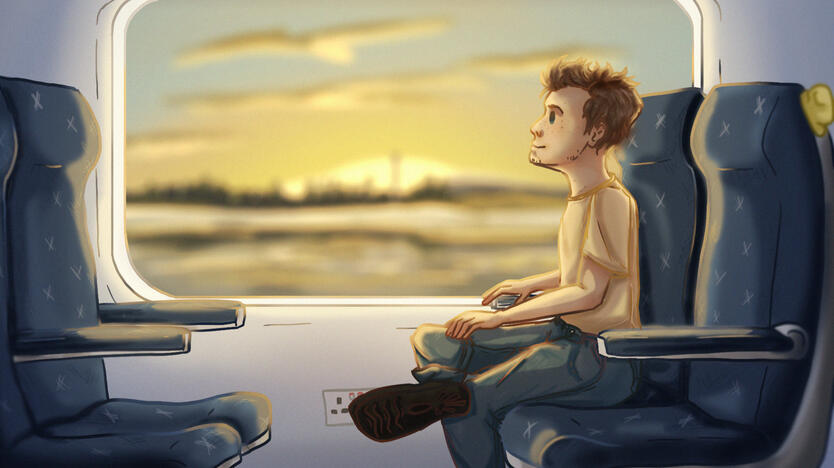 Train Rides at Sunset